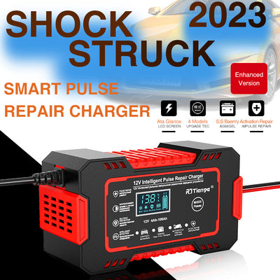 Cargador de Batería de Auto 12V - Recarga Rápida para Baterías de Plomo - Image 5