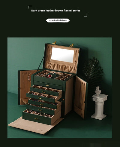 Caja de Almacenamiento para Joyas con Candado de Contraseña de Gran Capacidad - Image 9