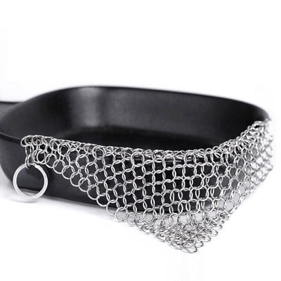 Limpiador de Sartenes de Acero Inoxidable - Malla de Acero para Cocina - Image 6