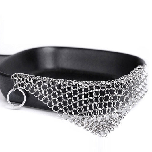 Limpiador de Sartenes de Acero Inoxidable - Malla de Acero para Cocina - Image 6