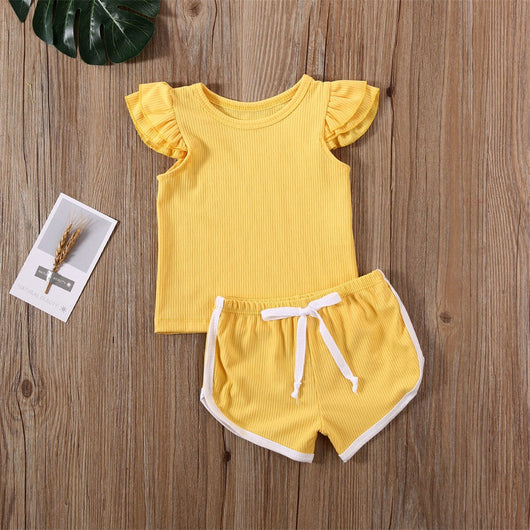 Conjunto Deportivo Dos Piezas: Playera y Shorts con Mangas Voladoras - Image 16