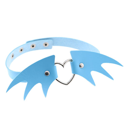 Collar Gótico Punk de Cuero PU - Estilo Devil Clavícula - Image 10