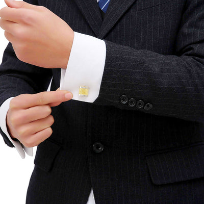 Gemelos de Oro para Hombre - Botones de Puño Elegantes para Camisas de Traje - Image 10
