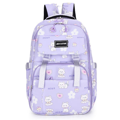 Mochila de Gran Capacidad con Estampado de Conejo Cartoon - Image 15