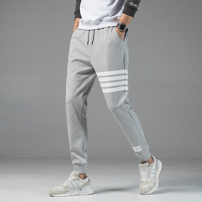 Pantalones de Chándal Slim Fit con Detalle de Rayas Laterales