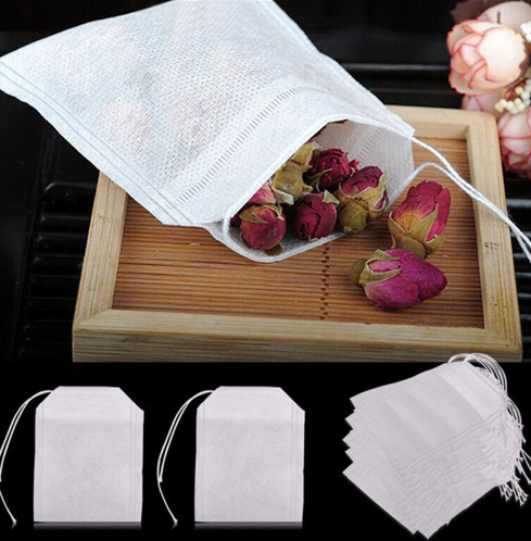 Bolsas de Té Vacías con Filtro y Cordón - Papel Sellable para Té a Granel - Image 3