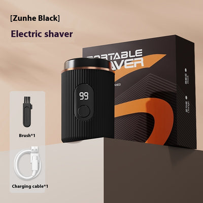 Afeitadora Eléctrica Mini Recargable USB con Pantalla Digital - Image 3
