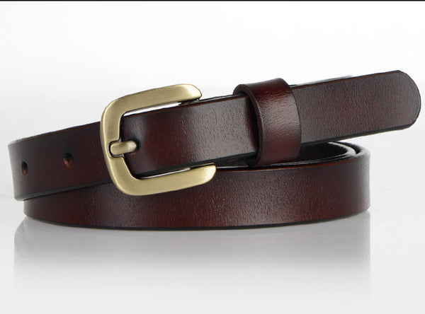 Cinturón de Cuero para Mujer Elegante y Versátil