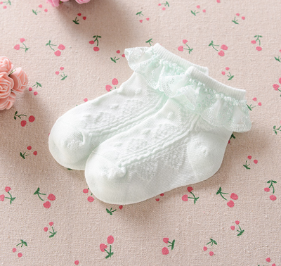 Calcetines de Encaje Princesa para Niñas - Malla Transpirable y Elegante - Image 7