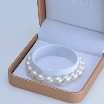 Pulsera de Perlas Forma de Arroz - Image 5