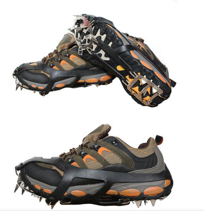 Crampones de Acero Inoxidable Antideslizantes para Montañismo - Image 4