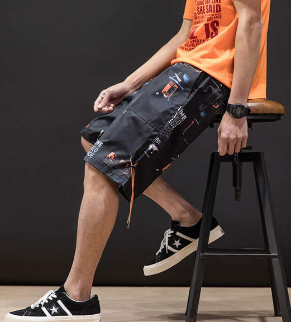 Shorts Rectos con Estampado Creativo - Image 14