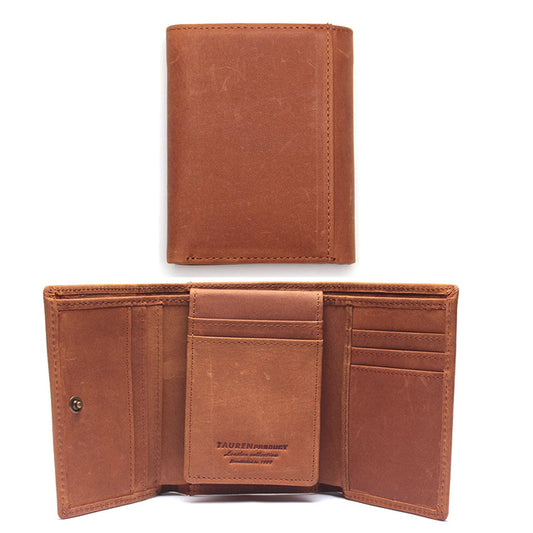 Billetera de Cuero Ultra Delgada para Hombre