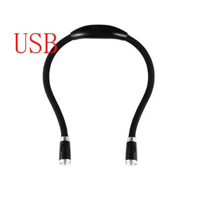 Lámpara LED Flexible para Lectura con Cuello Ajustable - Luz Portátil 3 Modos - Image 10
