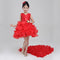 Vestido de Princesa para Niña - Dama de Honor con Cola Elegante