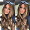 Extensiones de cabello rizado largo para mujer