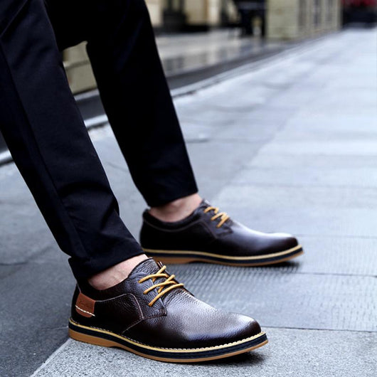 Zapatos de Cuero Británicos Talla Grande para Hombre 48 - Image 3