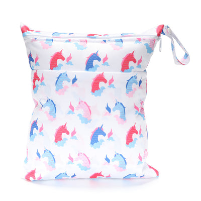 Bolsa de Pañales con Estampado Digital y Doble Bolsillo - Image 3