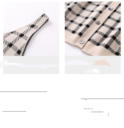 Chaleco Cuadros Slim Fit - Conjunto de Dos Piezas - Image 10