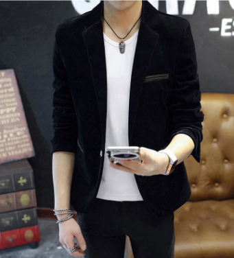 Traje Slim Casual de Pana para Hombre - Image 3