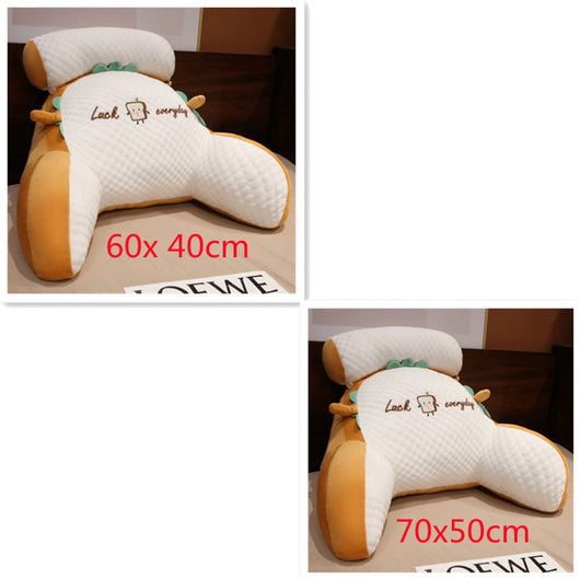 Cojín de Apoyo Lumbar Triangular - Almohada de Lectura y Respaldo para Sofá, Cama y Oficina - Image 47