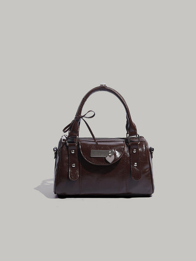 Bolso de Mano Corazón con Moño - Diseño Romántico y Elegante - Image 9