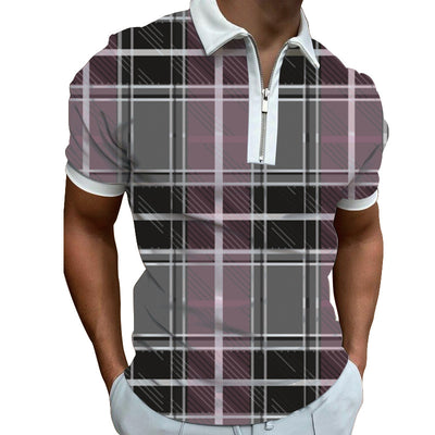Camiseta Suelta Estampada de Manga Corta para Hombre - Image 3