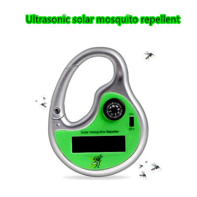 Repelente Ultrasónico de Mosquitos con Carga Solar Portátil - Image 6