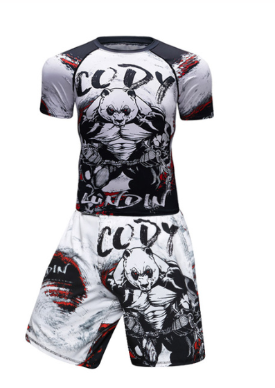 Camiseta Compresión MMA Rashguard 3D para Hombre - Fitness y Crossfit - Image 9