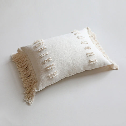 Funda de Almohada Artesanal Algodón y Lino Estilo Minimalista - Image 14