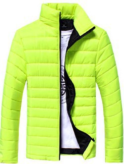 Abrigo Cálido para Hombre con Cuello de Pie - Image 6