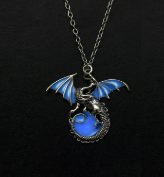 Collar Colgante Dragón Luminoso - Image 11
