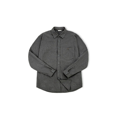Camisa Ejecutiva de Manga Larga en Algodón Cepillado - Image 6