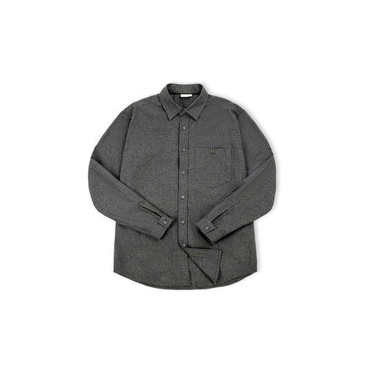 Camisa Ejecutiva de Manga Larga en Algodón Cepillado - Image 6