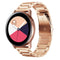 Reloj con Correa de Acero Inoxidable de Tres Eslabones
