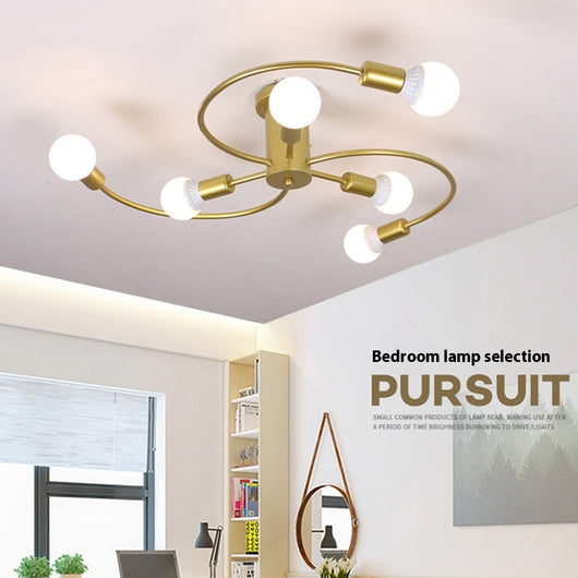 Lámpara de Lujo Minimalista para Sala de Estar - Image 4