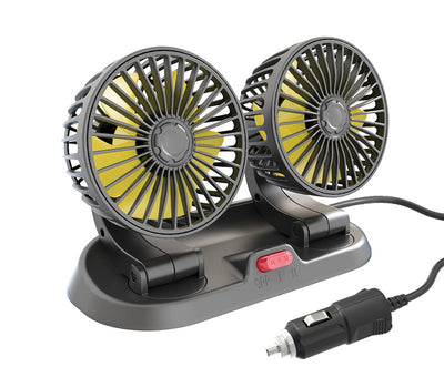 Ventilador Dual Rotatorio F410 para Auto con Diseño Plegable - Image 7