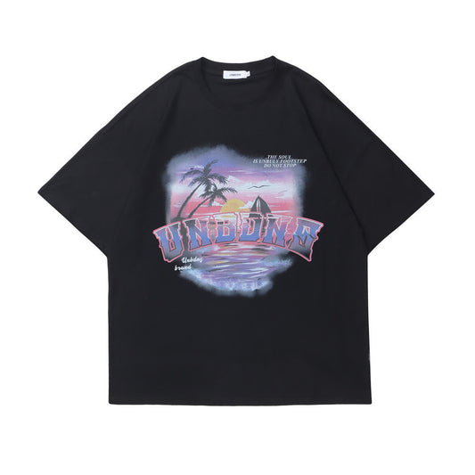 Camiseta Urbana con Estampa Paisaje Metropolitano - Image 2