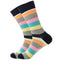 Grey orange green stripes 38 to 45
