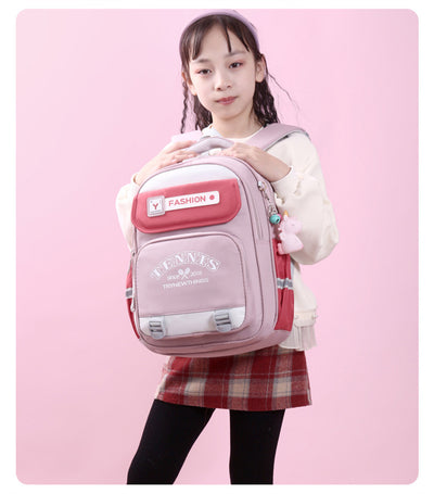 Mochila Escolar de Gran Capacidad - Alivio de Carga para Estudiantes - Image 24
