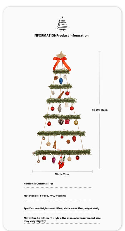 Árbol de Navidad Luminoso de Tela No Tejida para Ventanas y Puertas - Image 13