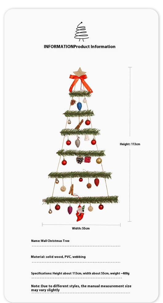 Árbol de Navidad Luminoso de Tela No Tejida para Ventanas y Puertas - Image 13
