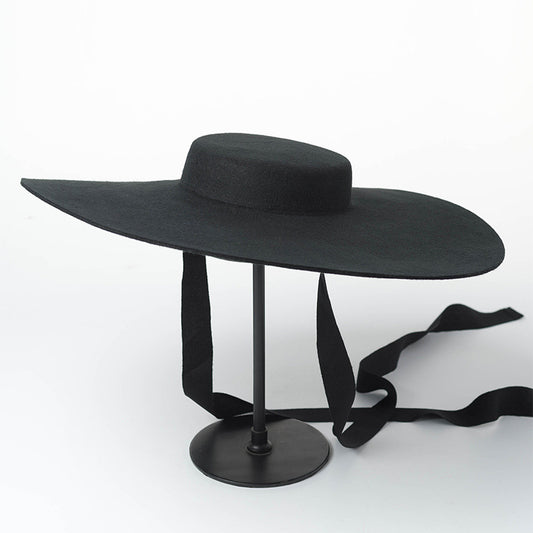 Sombrero de Ala Ancha en Lana Ligera - Estilo Clásico - Image 2