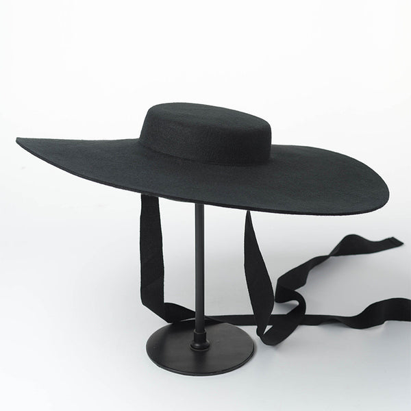 Sombrero de Ala Ancha en Lana Ligera - Estilo Clásico