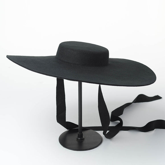 Sombrero de Ala Ancha en Lana Ligera - Estilo Clásico
