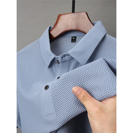 Camiseta Hombre Ice Silk Manga Corta - Frescura y Comodidad - Image 21