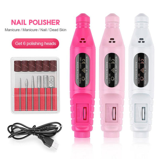 Bolígrafo Profesional para Diseño de Uñas con Tecnología Eléctrica