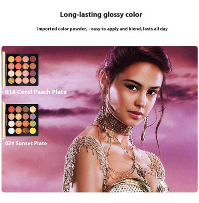 Paleta de Sombras 16 Colores Shimmer y Mate - Set Completo de Maquillaje Profesional - Image 10
