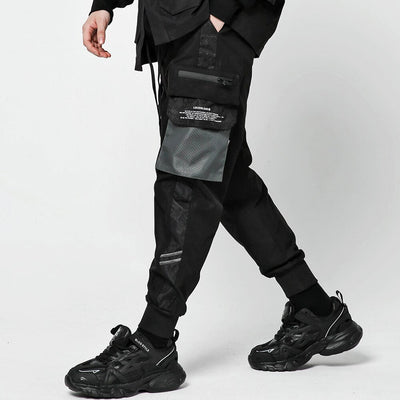 Overol Hip-Hop Multicolor con Bolsillos - Estilo Urbano Trendy