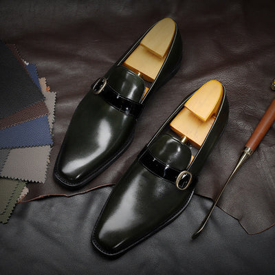 Zapatos de Cuero para Hombre Estilo Business Casual Otoño - Image 9